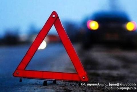 ՃՏՊ Երևան-Երասխ ավտոճանապարհին․ կա տուժած