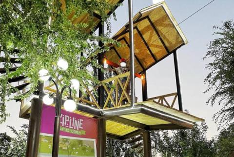 Երևանում Զիփլայնից ընկնելու հետևանքով  քաղաքացու մահվան դեպքի առիթով ոստիկանությունում նյութեր են նախապատրաստում