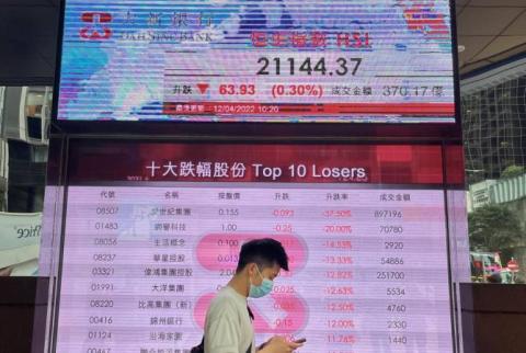 Asian Stocks - 12-04-22