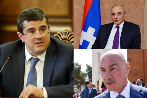 Արայիկ Հարությունյանն Արցախի երկրորդ և երրորդ նախագահների հետ քննարկել է երկրի առջև ծառացած մարտահրավերները 