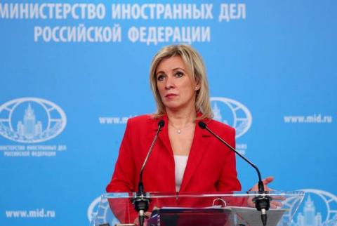 Russia is determined in supporting the signing of a peace treaty between Yerevan and Baku - Zakharova