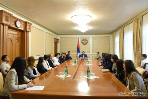Արայիկ Հարությունյանը «Քաղաքացիական միացյալ դաշինք» կուսակցության ղեկավար կազմի հետ քննարկել է Արցախի ապագայի հետ կապված հարցեր
