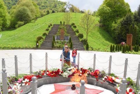 Мемориал погибшим Великой Отечественной войны в Дилижане вновь открыл свои двери после восстановления