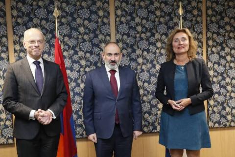 PM Pashinyan meets with the Speakers of the Senate and House of Representatives of the Netherlands