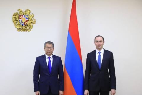 Ռոբերտ Խաչատրյանը և Բոլատ Իմանբաևը քննարկել են բարձր տեխնոլոգիաների ոլորտում համագործակցության հեռանկարները