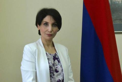 Արմենուհի Հարությունյանը նշանակվել է արդարադատության նախարարի տեղակալ