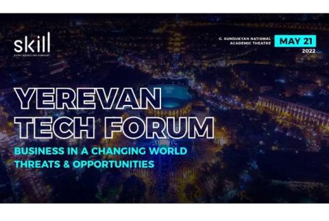 Yerevan Tech Forum 2022 to gather around 1000 IT specialists, over 25 local and international speakers