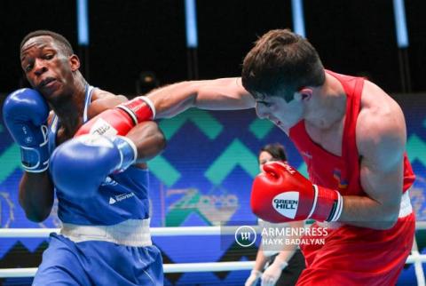 Yerevan EUBC Men’s European Boxing Championship: Middleweight Vakhtang Harutyunyan loses 5:0 to Germany’s Schumann 