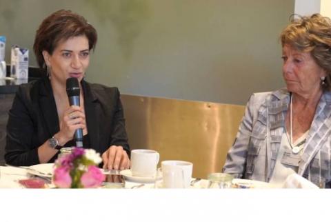Anna Hakobyan participates in the annual "Women Political Leaders" event in Davos