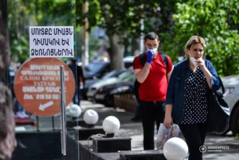 Ermenistan'da bir haftada 24 yeni koronavirüs vakası kaydedildi, 1 kişi hayatını kaybetti