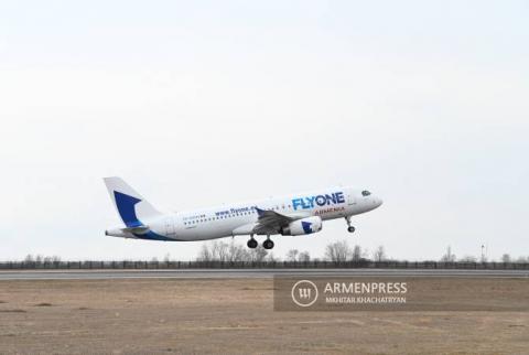 FLYONE ARMENIA reanuda los vuelos directos a Lyon y París