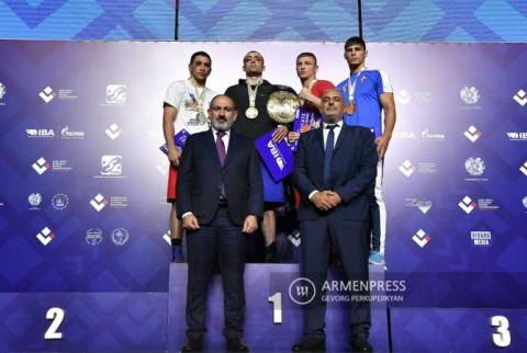 PM Pashinyan congratulates medalists of EUBC Men’s European Boxing Championships in Yerevan 