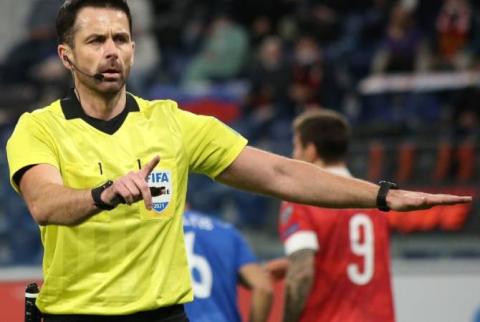 UEFA Nations League: Match officials appointed for Ukraine vs Armenia match