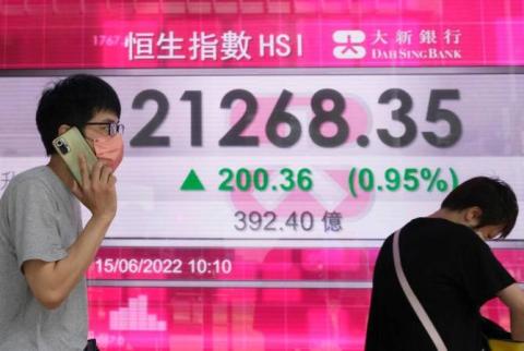 Asian Stocks - 15-06-22