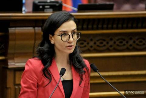 Le groupe parlementaire «Contrat civil»  proposera la candidature d'Anna Vardapetian au poste de procureur général 