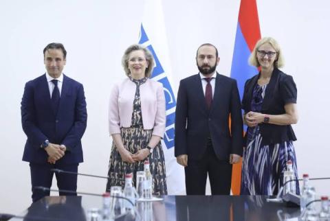Ermenistan Dışişleri Bakanı AGİT Parlamenterler Meclisi Başkanı ile bir araya geldi