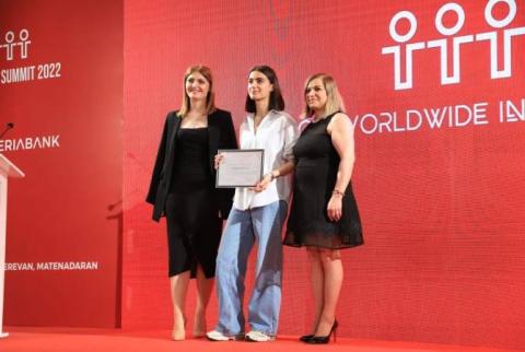 أرمنبريس تتلقى شهادة امتنان لمساهمتها في نمو النظام البيئي للشركات الناشئة الأرمنية ولتعاونها مع أوريون الدولية