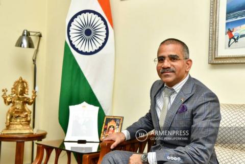 India supports resolution of NK conflict under OSCE MG Co-Chairmanship: Ambassador's exclusive interview to ARMENPRESS