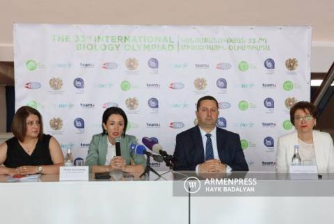 Կենսաբանության 33-րդ միջազգային օլիմպիադային Հայաստանը կհյուրընկալի 500 օտարերկրյա պատվիրակների
