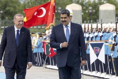 Maduro anunció la visita de Erdoğan a Venezuela