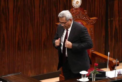 Sri Lankan president officially resigns — parliament speaker