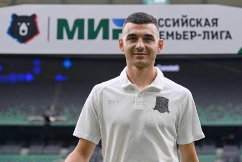 Ermeni futbolcu, Rusya Premier Ligi'nin ilk turunda bir gole imza attı
