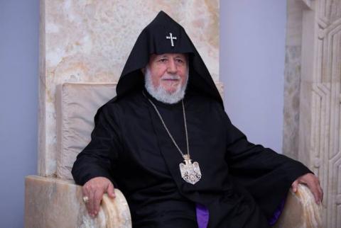 Catholicos of All Armenians departs for USA on pontifical visit