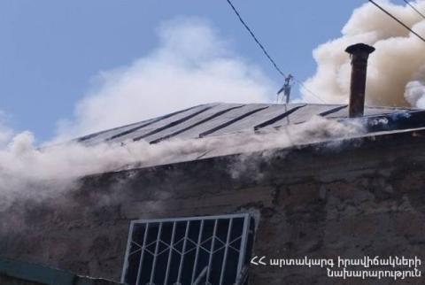 Հրշեջները Սևան քաղաքում բնակարանի հրդեհ են մարել
