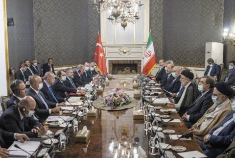 Tahran'da Türkiye-İran Yüksek Düzeyli İşbirliği Konseyi'nin 7'nci Toplantısı gerçekleşiyor