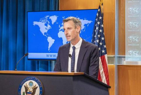 United States welcomes meeting between Armenian, Azerbaijani FMs – State Department spox