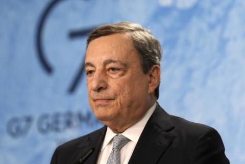 Le Premier ministre italien Mario Draghi démissionne