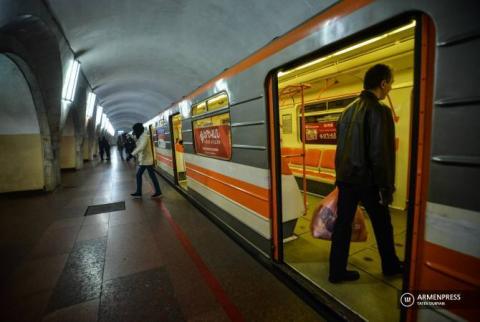 Yerevan’ın Karen Demirçyan Metrosu çalışmıyor. Sürücüler greve başladı