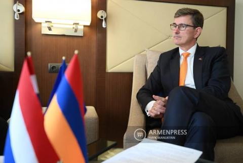 Hollanda'nın Büyükelçisi Armenpress’e konuştu: Doğa, tarih, insanlar Ermenistan'ı yaşamak için harika bir ülke yapıyor