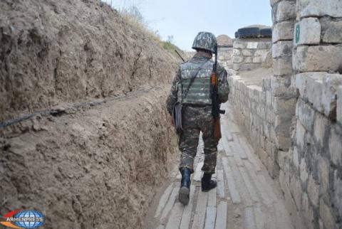 В результате провокации со стороны Азербайджана ранение получил военнослужащий Армии обороны Арцаха