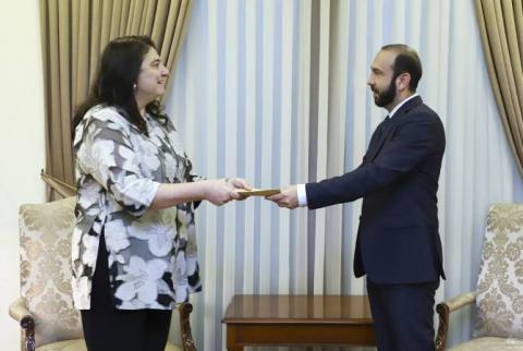 Ararat Mirzoyan et la Représentante de l'OMS discutent des réformes des soins de santé en cours en Arménie