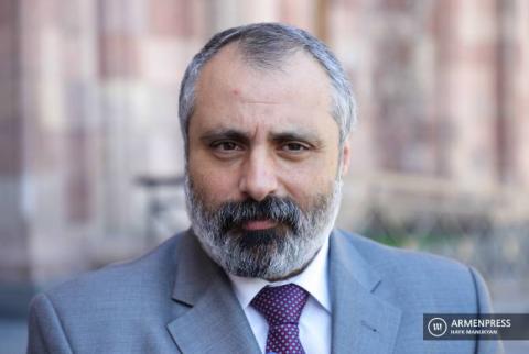 Глава МИД Арцаха выразил благодарность иностранным политикам, осудившим действия Азербайджана