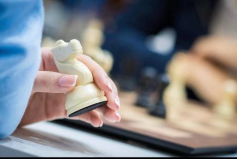 Armenia women's chess team defeats Israel. Olympiad