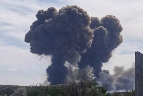 Le nombre de blessés dans l'explosion de l'aérodrome de Crimée s'élève à 13, selon les autorités locales