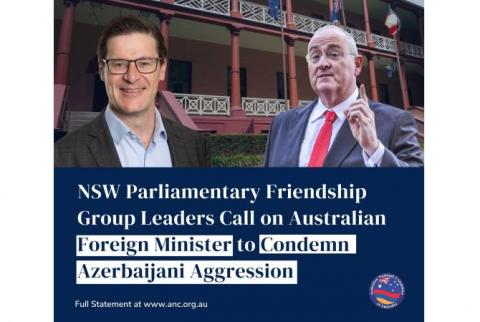 NSW lawmakers call on Australian Government to condemn Azerbaijani aggression against Artsakh