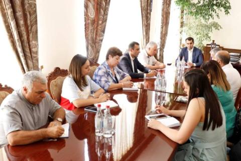 Գեղարքունիքի մարզպետն ու ՄԱԿ-ի «Աղետների ռիսկի նվազեցման ծրագրերի» համակարգողը քննարկել են համագործակցության հեռանկարները 