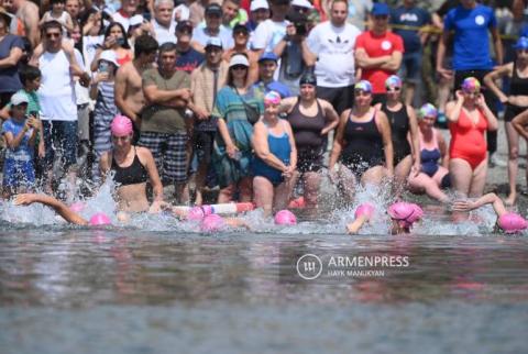 18 foreign nationals among participants of Prime Minister’s Cup Swimming Tournament in Sevan 