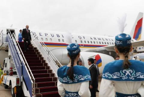 Le Premier ministre Pashinyan est arrivé au Kirghizistan pour une visite de travail