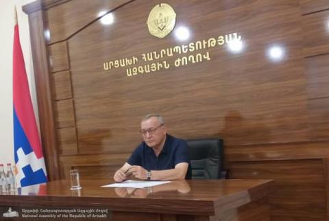 Issues related to Artsakh’s security will be included in the agenda of Artsakh-Armenia inter-parliamentary session