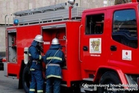 Տավուշի մարզի Սևքար գյուղի մոտ այրվել է մոտ 30 հա խոտածածկույթ