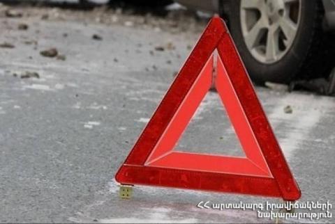 Սպիտակ-Երևան ավտոճանապարհին մոտ 600 մ ձորը գլորված ավտոմեքենային վարորդը տեղում մահացել է