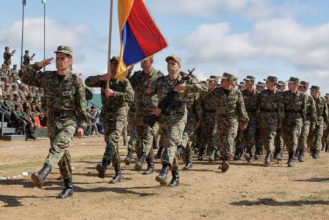 Армянские военнослужащие участвуют в международных стратегических командно-штабных учениях "Восток-2022"