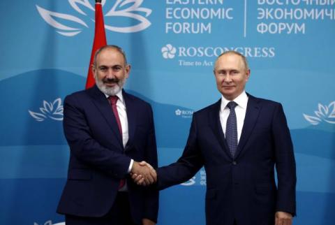 Putin highlights Pashinyan Administration’s work for stabilizing economic situation 