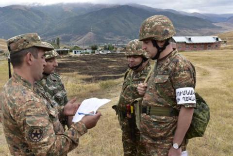 Defense Ministry’s Military Control Service conducts inspections in military unit 