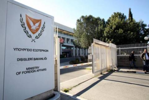 Cyprus Foreign Ministry condemns Azerbaijan's attack against Armenia 