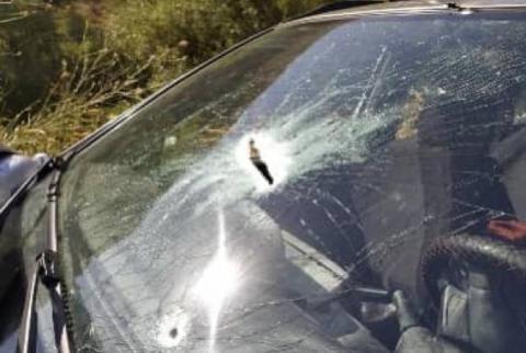 BREAKING: Armenian resort town Jermuk shelled by Azeri gunfire, civilian vehicle hit 